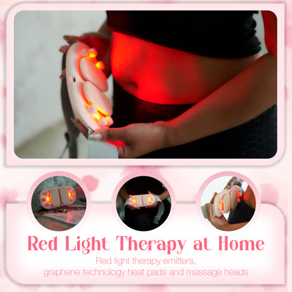 Cheru: Red Light & Heat Therapy Device for Menstrual and Lower Back Discomfort